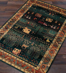 Plow &amp; Hearth Synthetic Rugs | Indoor Living Polypropylene Shaker Village Rugs