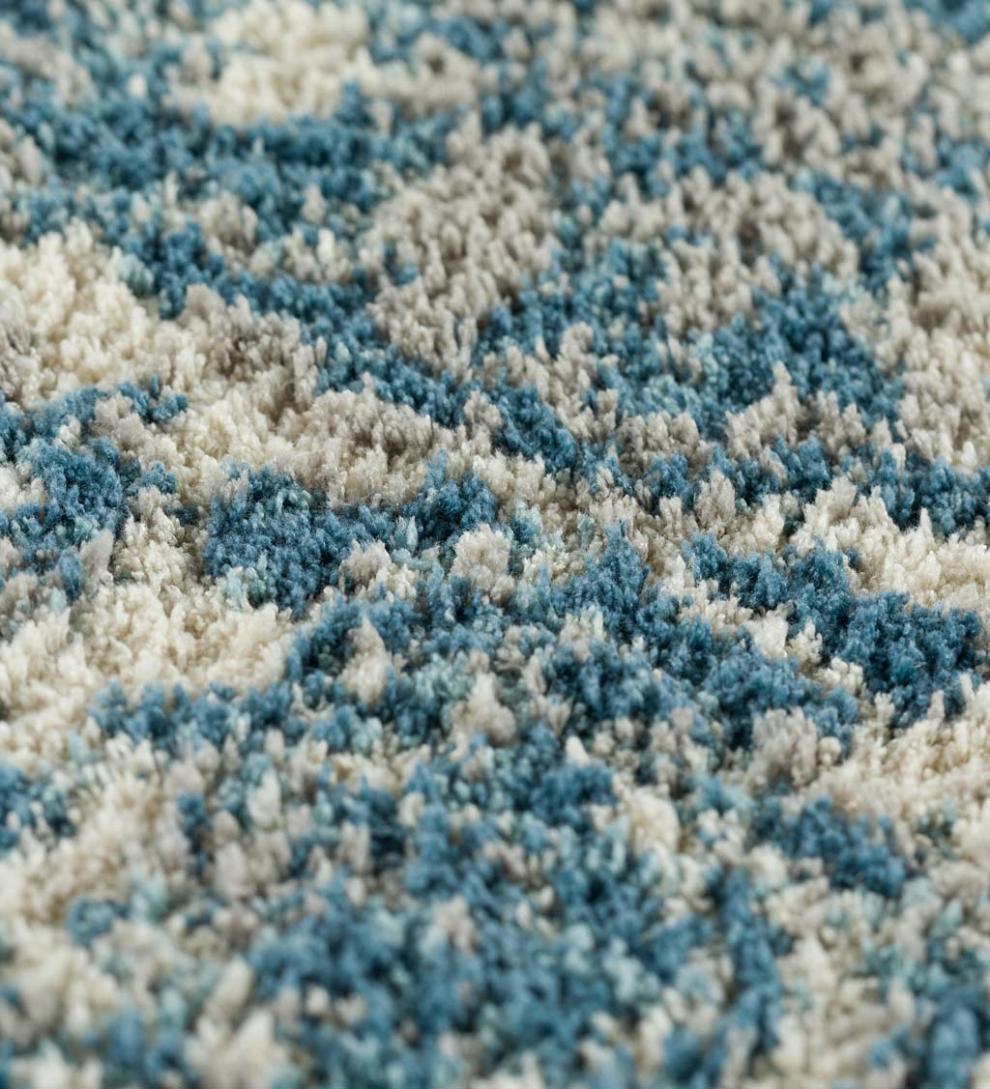 Plow &amp; Hearth Synthetic Rugs | Indoor Living Potomac Plush Microfiber Rug