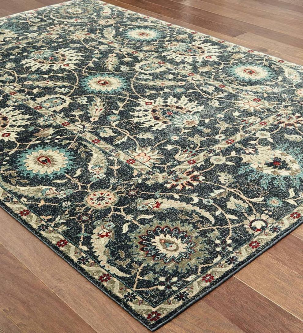 Plow &amp; Hearth Synthetic Rugs | Indoor Living Rabourn Polypropylene Indoor Rug