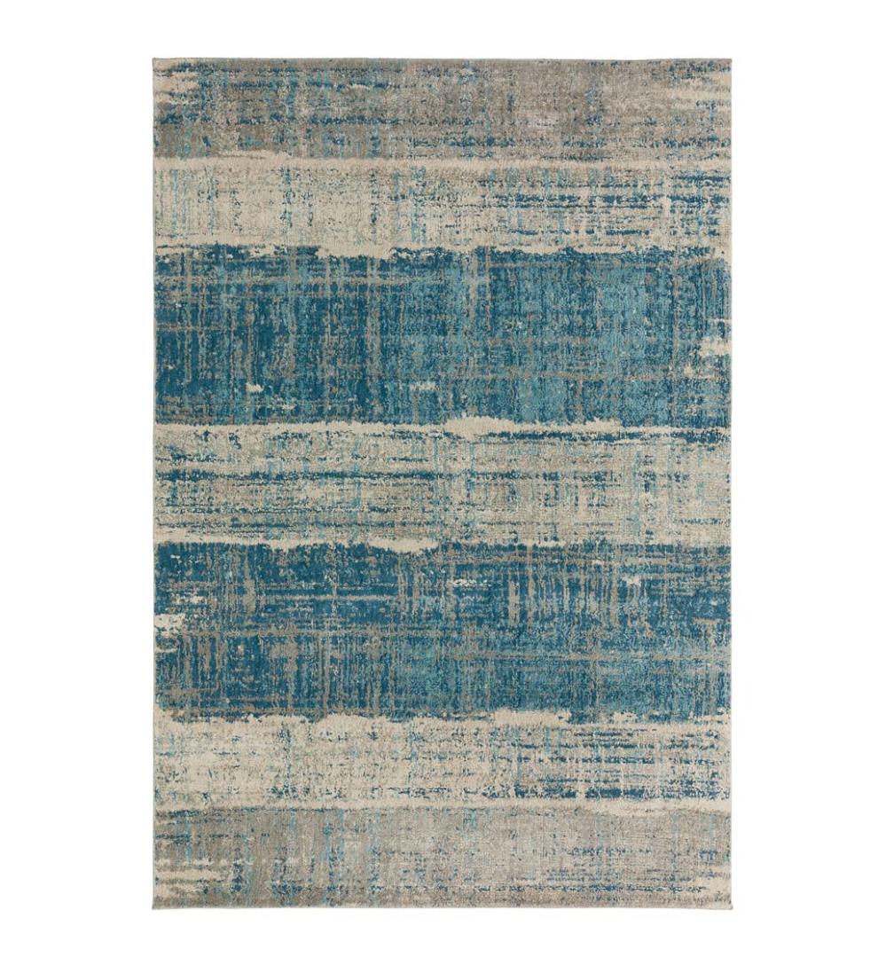 Plow &amp; Hearth Synthetic Rugs | Indoor Living Rivanna Plush Microfiber Rug
