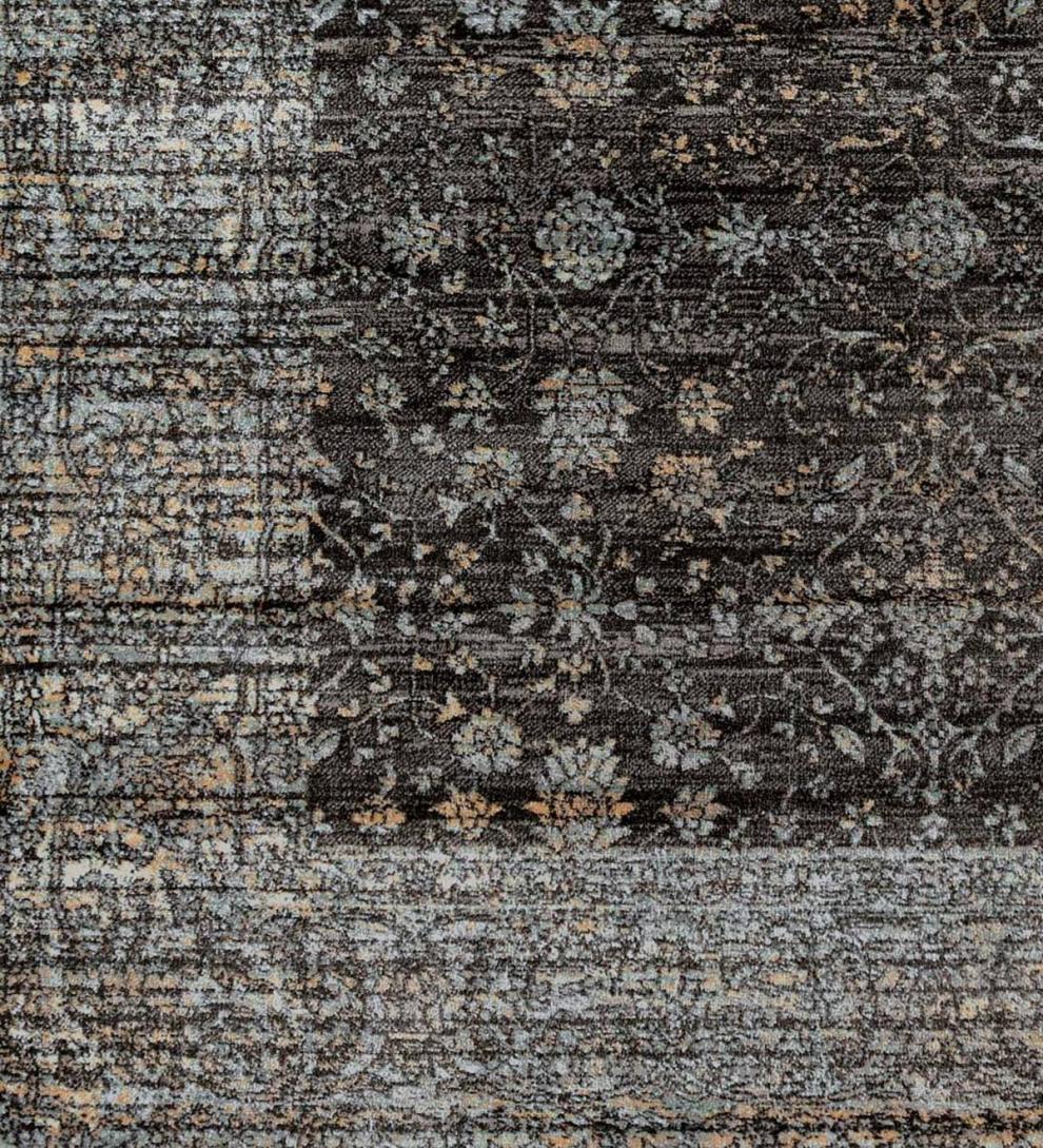 Plow &amp; Hearth Synthetic Rugs | Indoor Living Rock Creek Polypropylene Area Rug