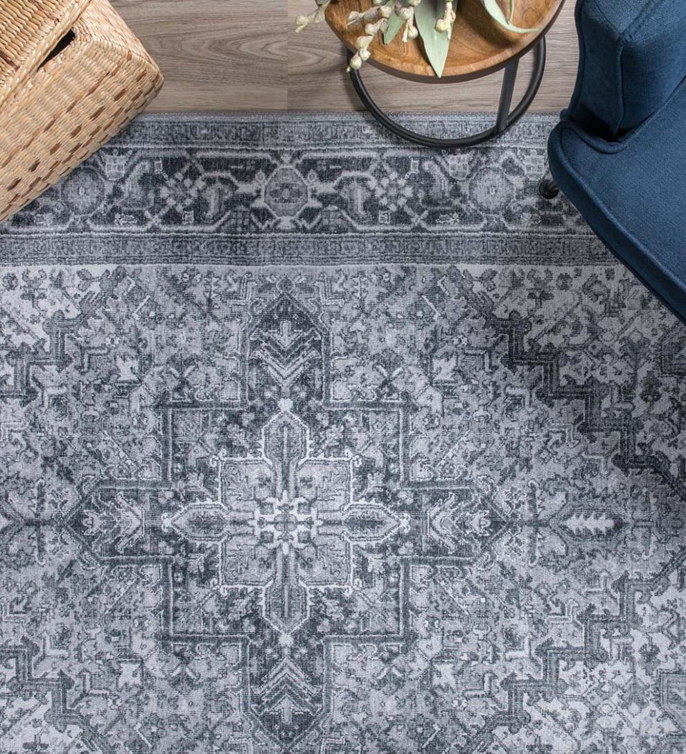 Plow &amp; Hearth Synthetic Rugs | Indoor Living South River Low-Profile Rug
