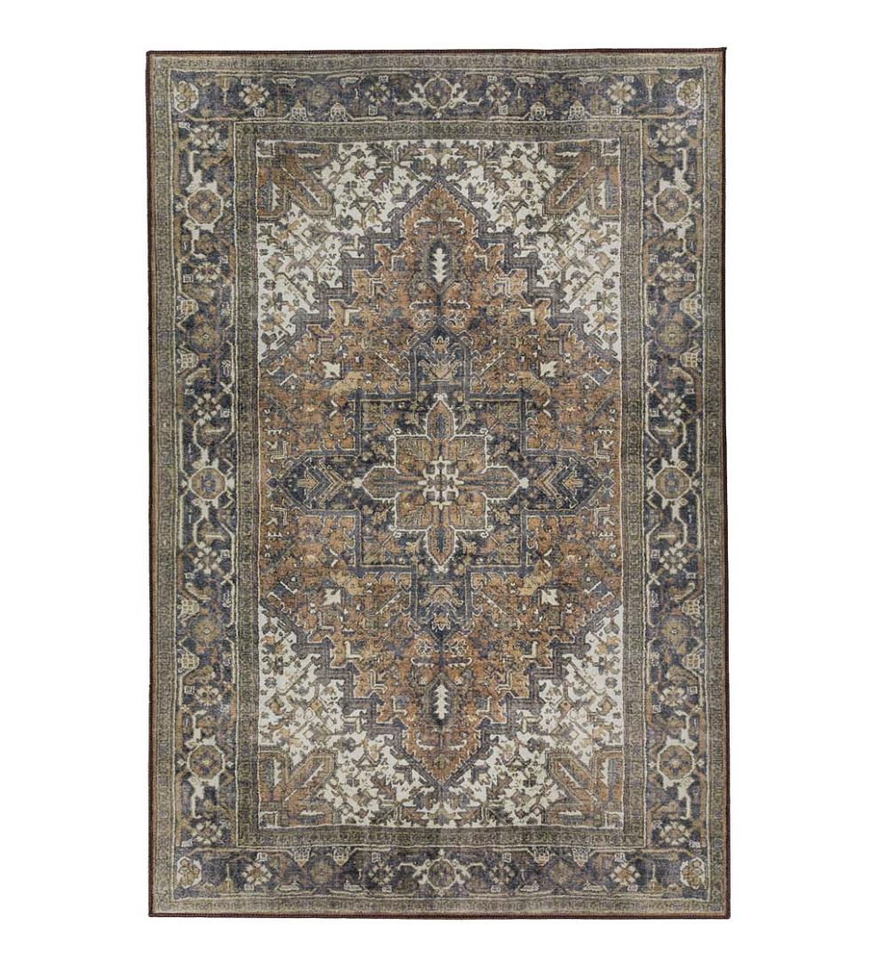 Plow &amp; Hearth Synthetic Rugs | Indoor Living South River Low-Profile Rug