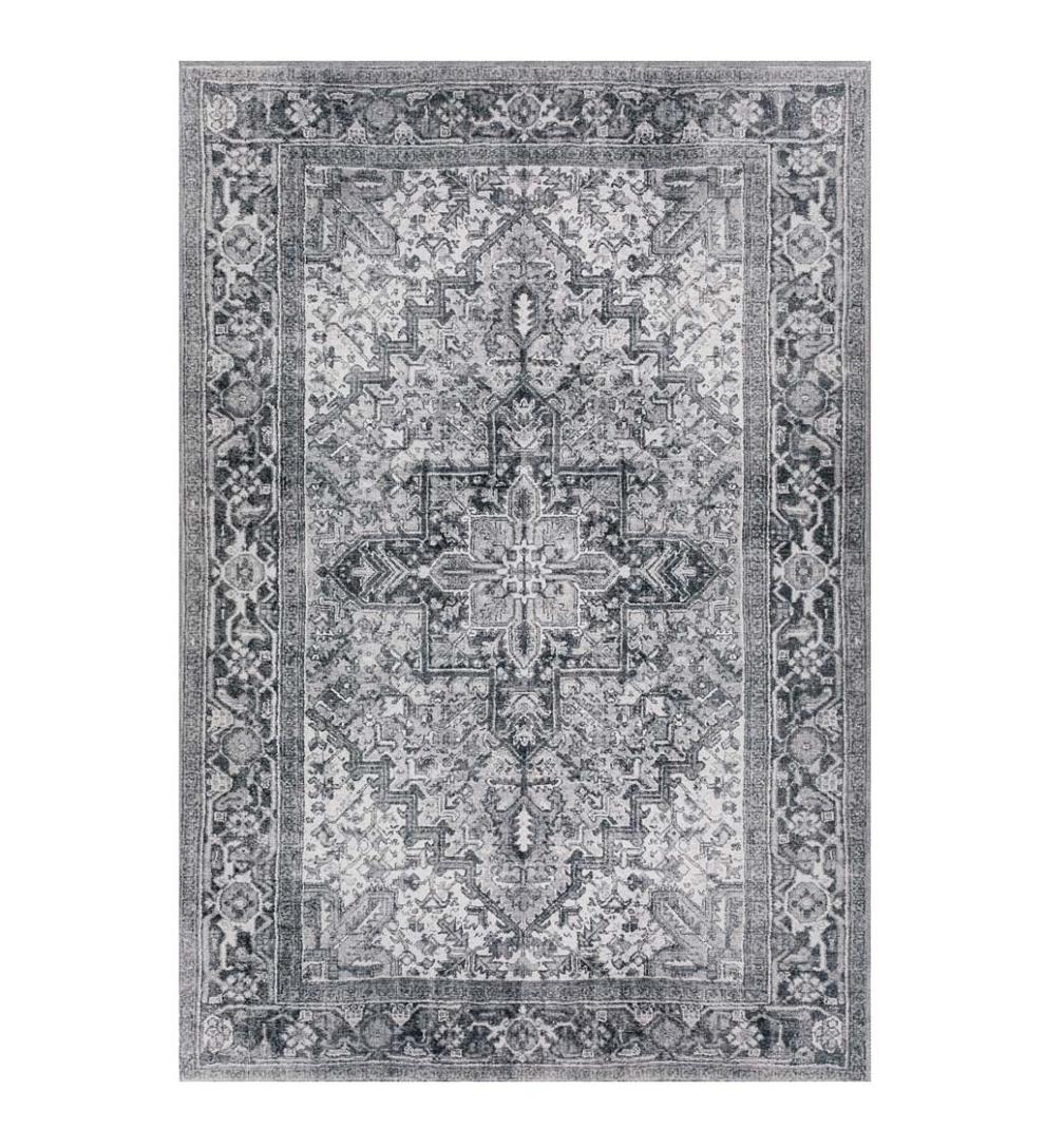 Plow &amp; Hearth Synthetic Rugs | Indoor Living South River Low-Profile Rug