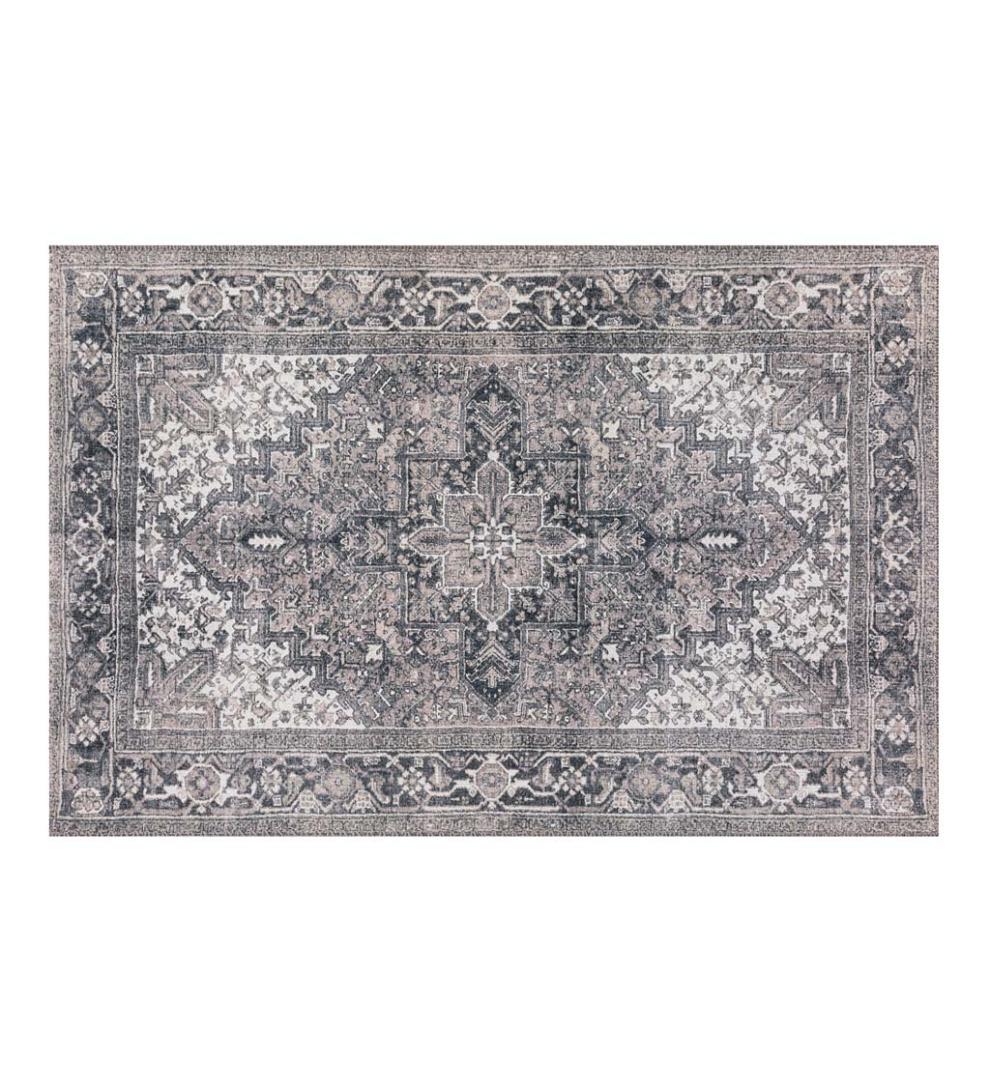 Plow &amp; Hearth Synthetic Rugs | Indoor Living South River Low-Profile Rug