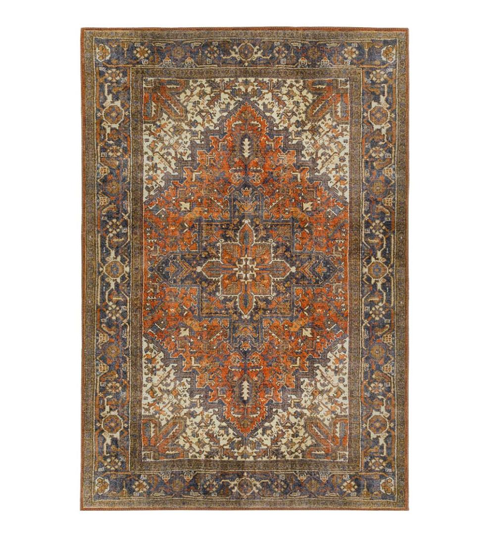 Plow &amp; Hearth Synthetic Rugs | Indoor Living South River Low-Profile Rug
