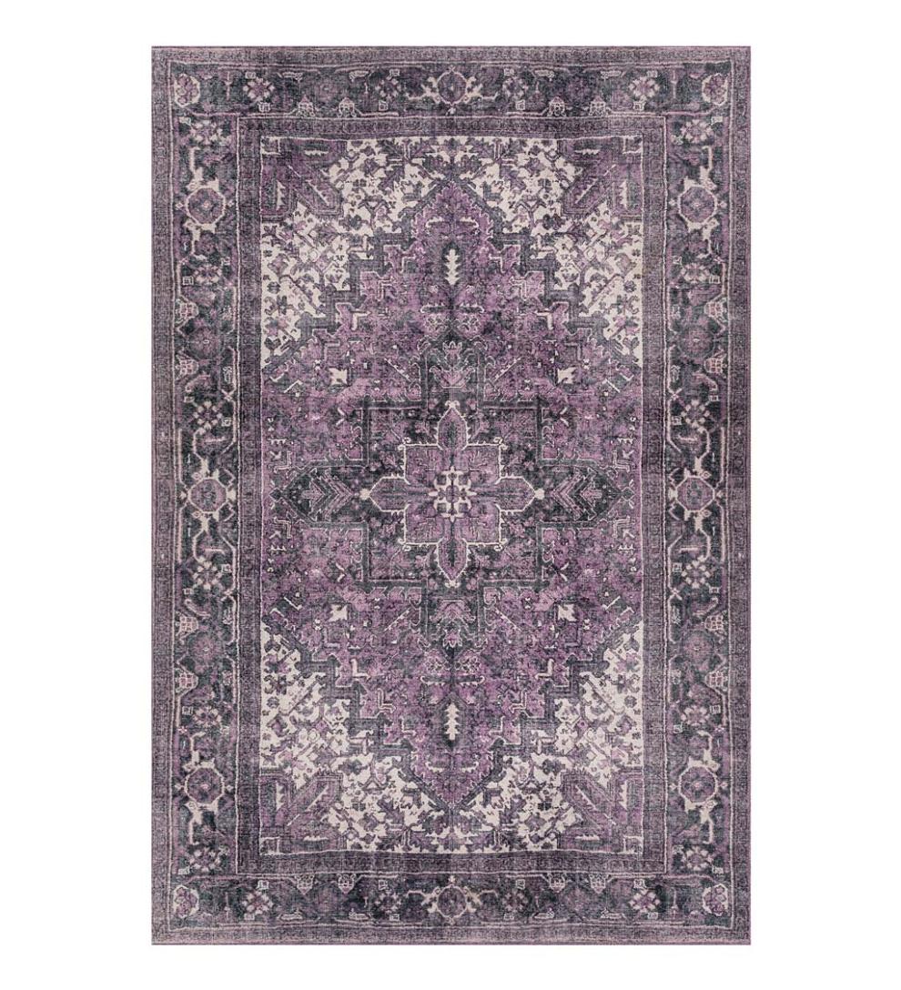 Plow &amp; Hearth Synthetic Rugs | Indoor Living South River Low-Profile Rug