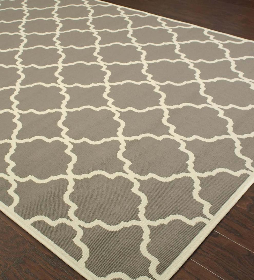 Plow &amp; Hearth Synthetic Rugs | Indoor Living Tribeca Indoor/Outdoor Rug