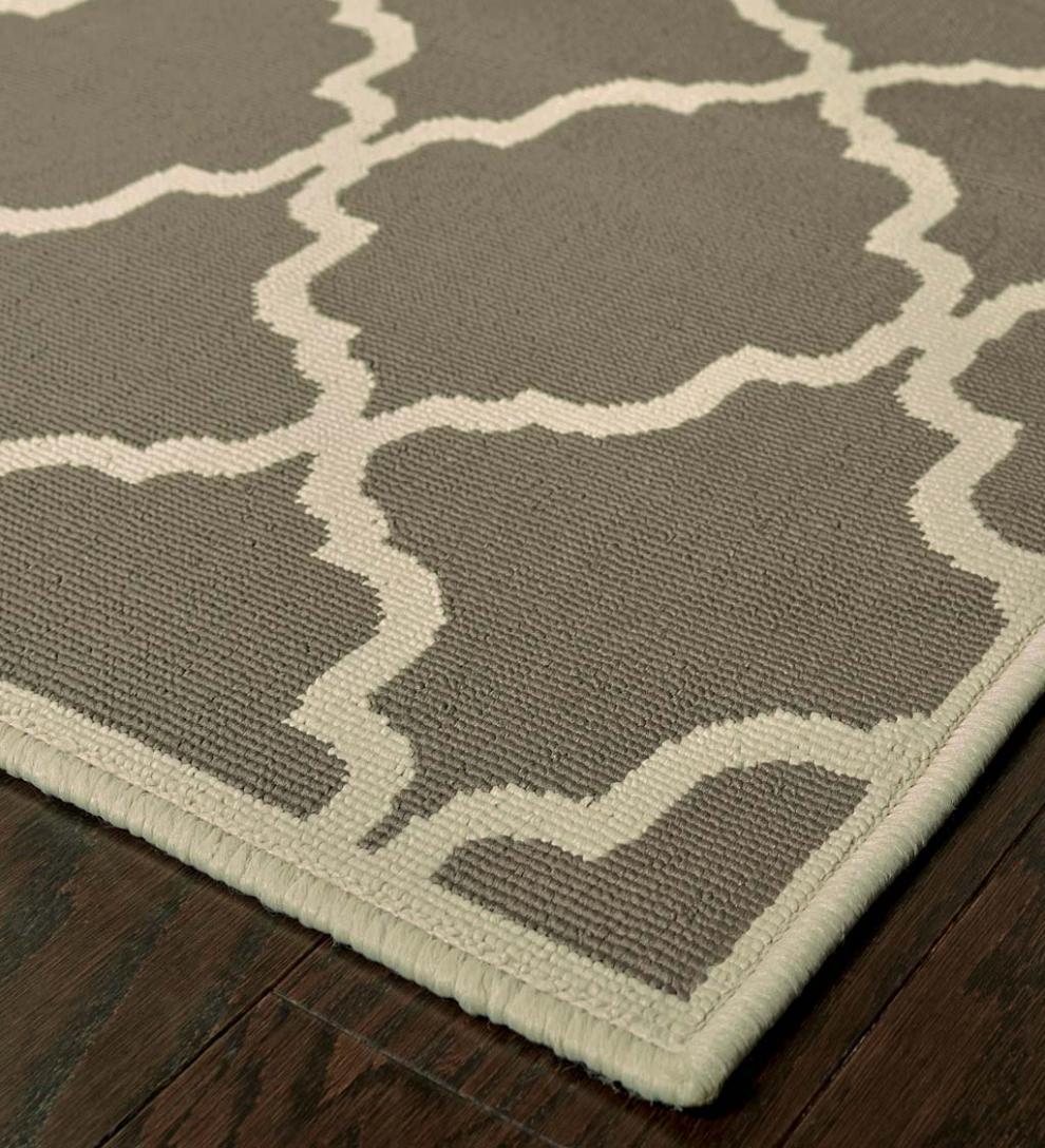 Plow &amp; Hearth Synthetic Rugs | Indoor Living Tribeca Indoor/Outdoor Rug