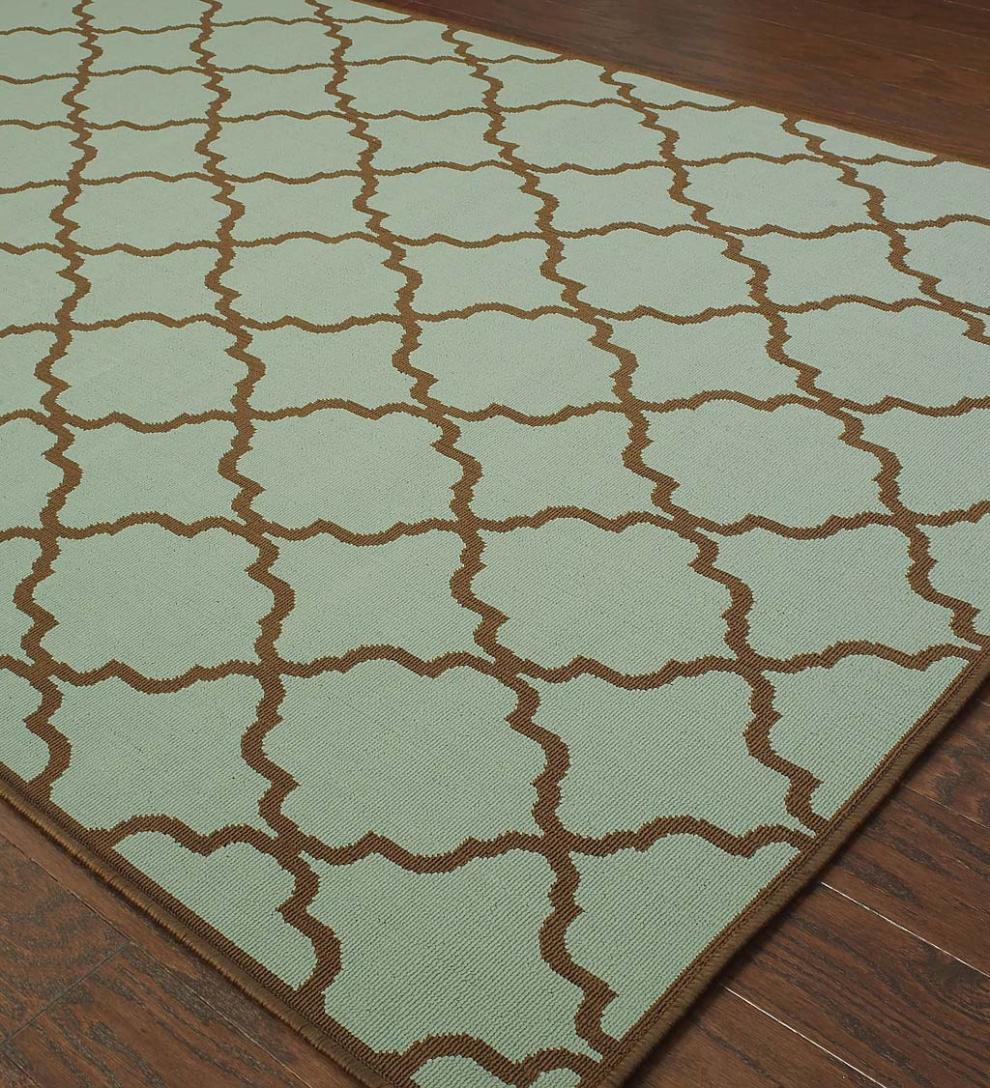 Plow &amp; Hearth Synthetic Rugs | Indoor Living Tribeca Indoor/Outdoor Rug