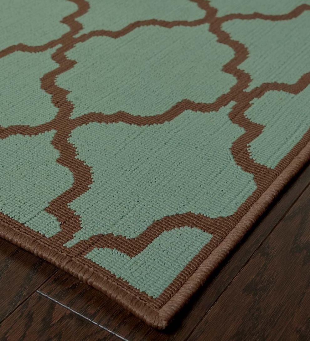 Plow &amp; Hearth Synthetic Rugs | Indoor Living Tribeca Indoor/Outdoor Rug