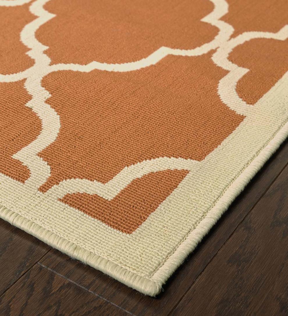 Plow &amp; Hearth Synthetic Rugs | Indoor Living Tribeca Indoor/Outdoor Rug