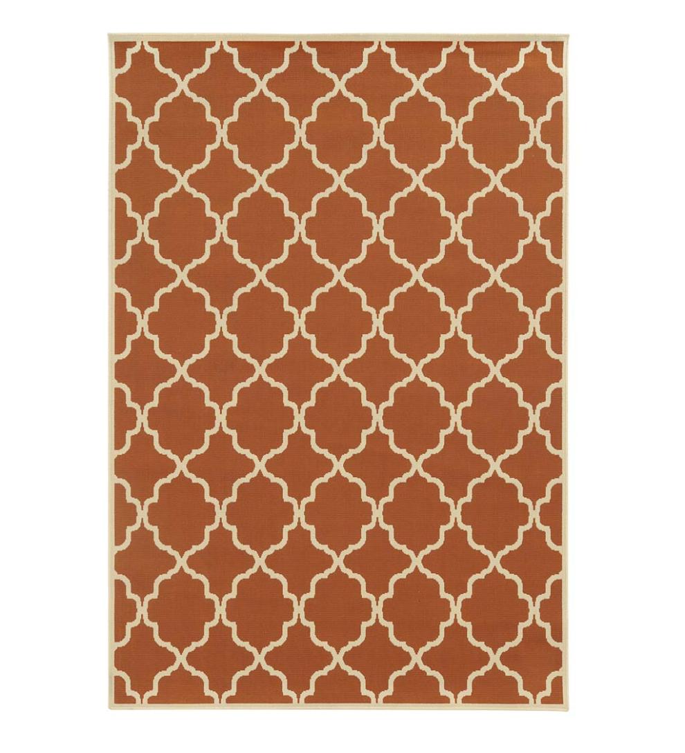 Plow &amp; Hearth Synthetic Rugs | Indoor Living Tribeca Indoor/Outdoor Rug