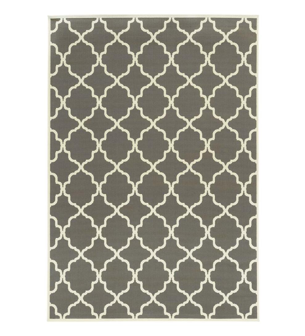 Plow &amp; Hearth Synthetic Rugs | Indoor Living Tribeca Indoor/Outdoor Rug