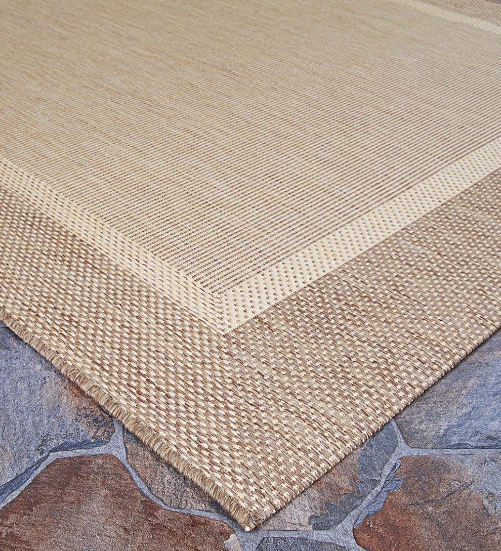 Plow &amp; Hearth Synthetic Rugs | Indoor Living Veranda Framework Indoor/Outdoor Polypropylene Rug