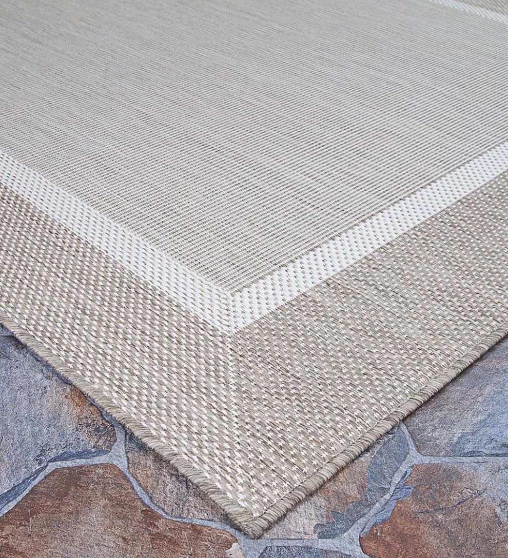 Plow &amp; Hearth Synthetic Rugs | Indoor Living Veranda Framework Indoor/Outdoor Polypropylene Rug