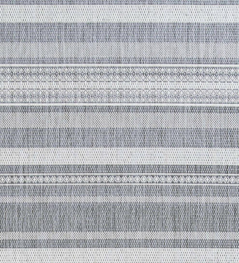 Plow &amp; Hearth Synthetic Rugs | Indoor Living Veranda Striped Indoor/Outdoor Polypropylene Rug