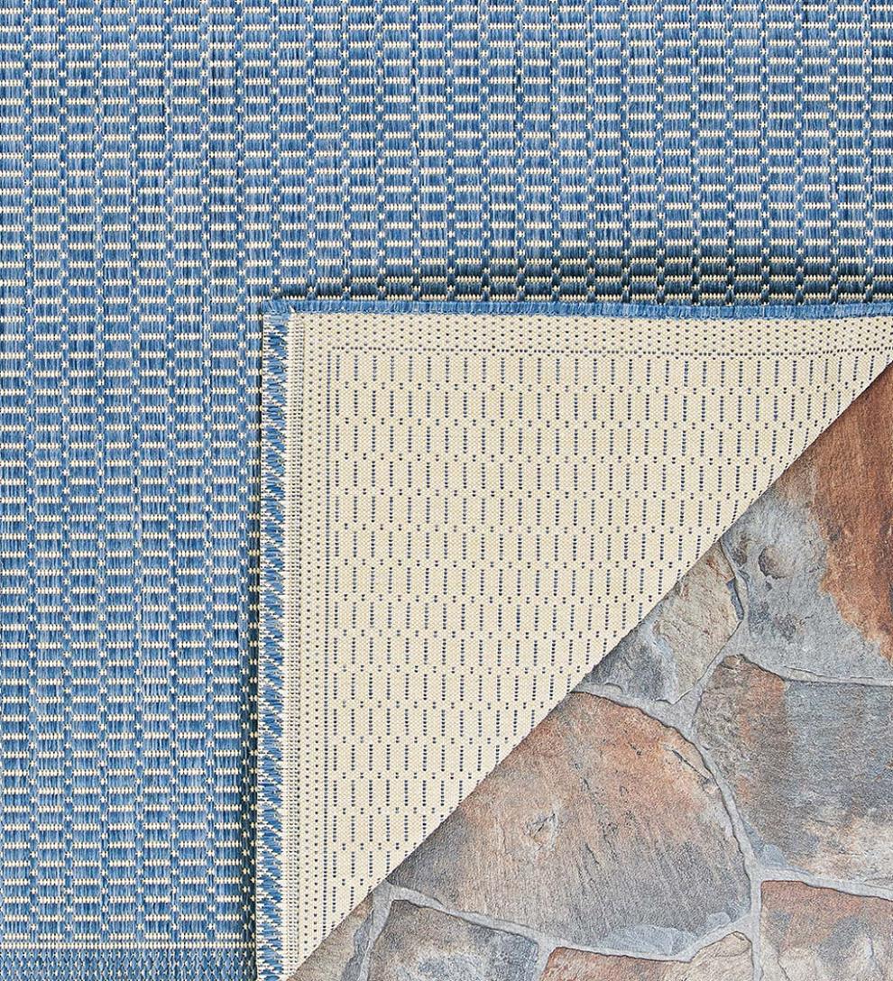 Plow &amp; Hearth Synthetic Rugs | Indoor Living Veranda Textured Indoor/Outdoor Polypropylene Rug