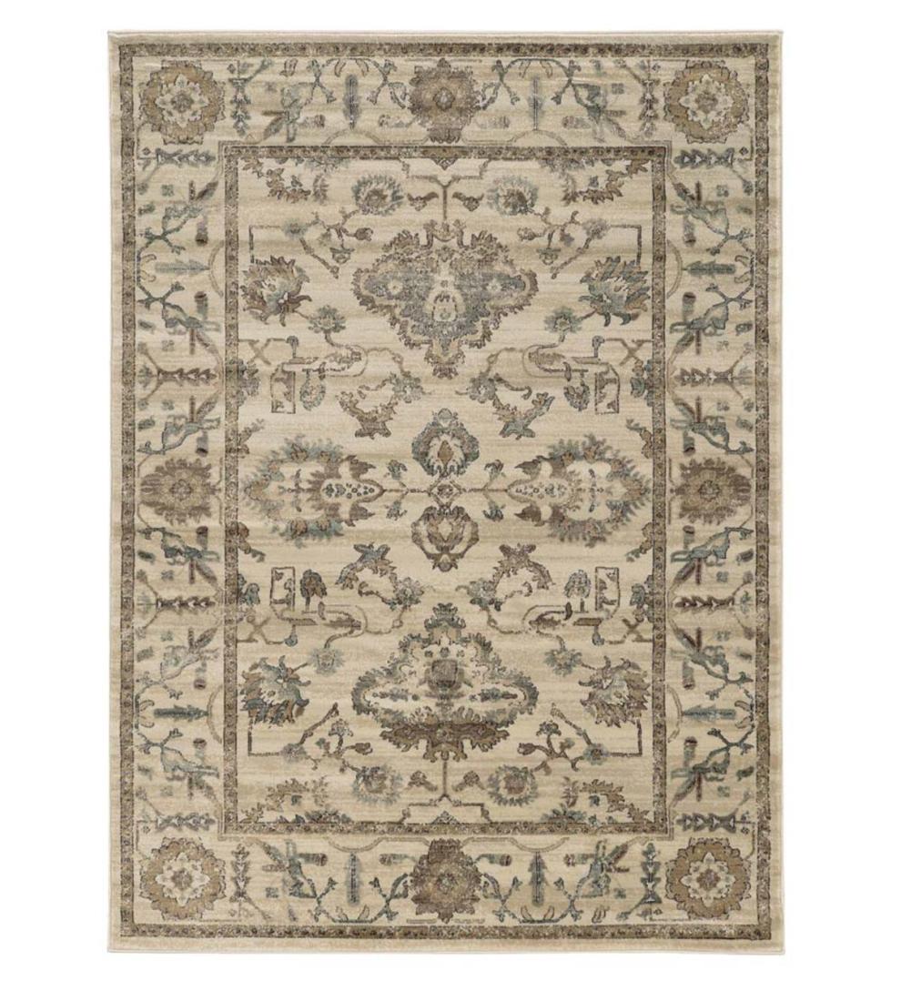Plow &amp; Hearth Synthetic Rugs | Indoor Living Woodberry Polypropylene Rug