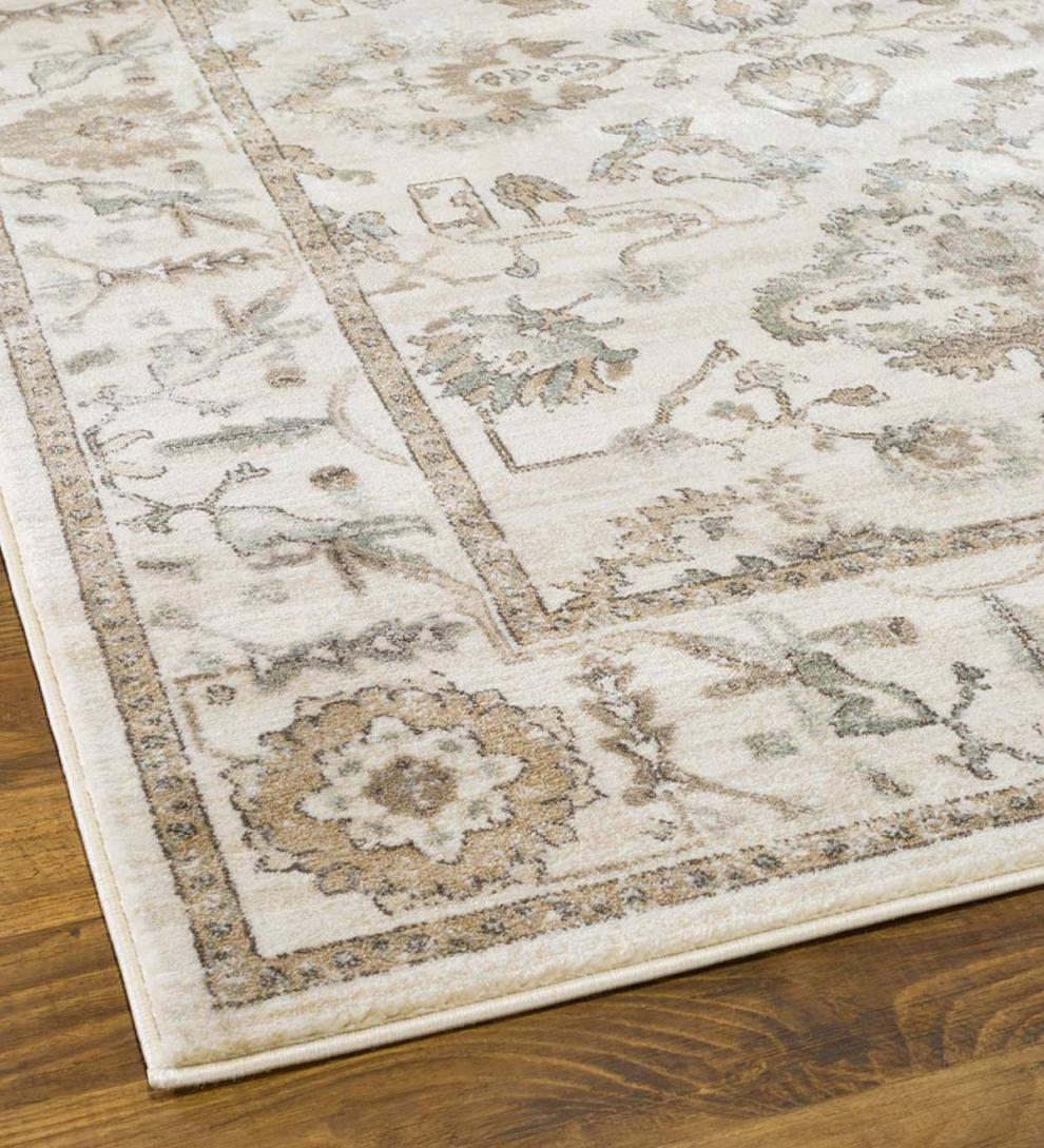 Plow &amp; Hearth Synthetic Rugs | Indoor Living Woodberry Polypropylene Rug