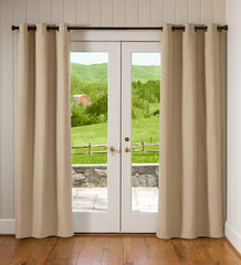 Plow &amp; Hearth Valances | Indoor Living Thermalogic Energy Efficient Insulated Solid Grommet-Top Curtains