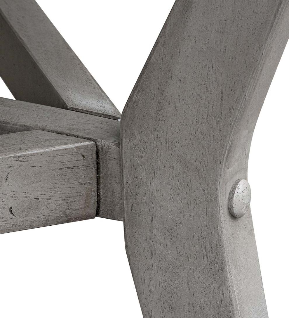 Plow &amp; Hearth Wood Furniture | Outdoor Living Ridgewind Outdoor Sectional Sofa Seating Set With Cocktail Table