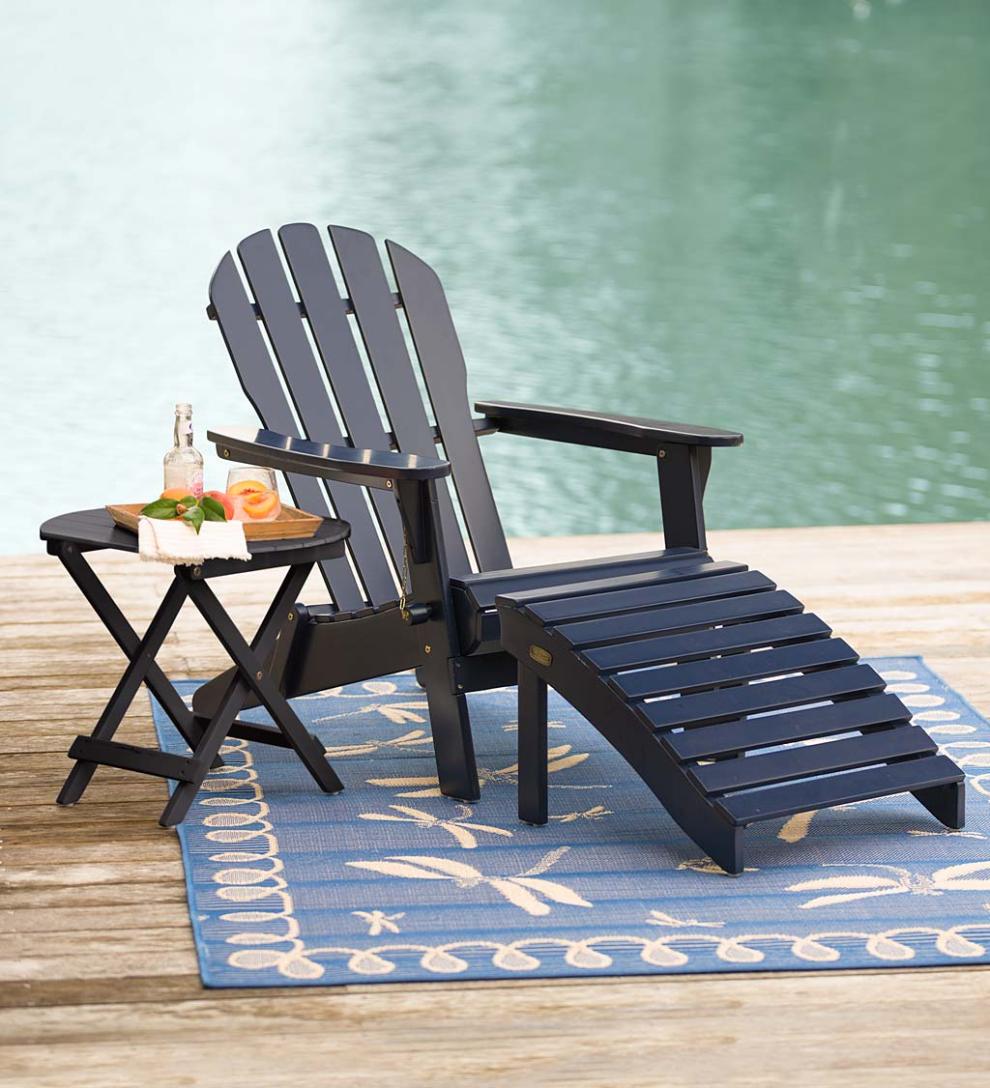 Plow &amp; Hearth Wood Furniture | Outdoor Living Wooden Adirondack Outdoor Furniture