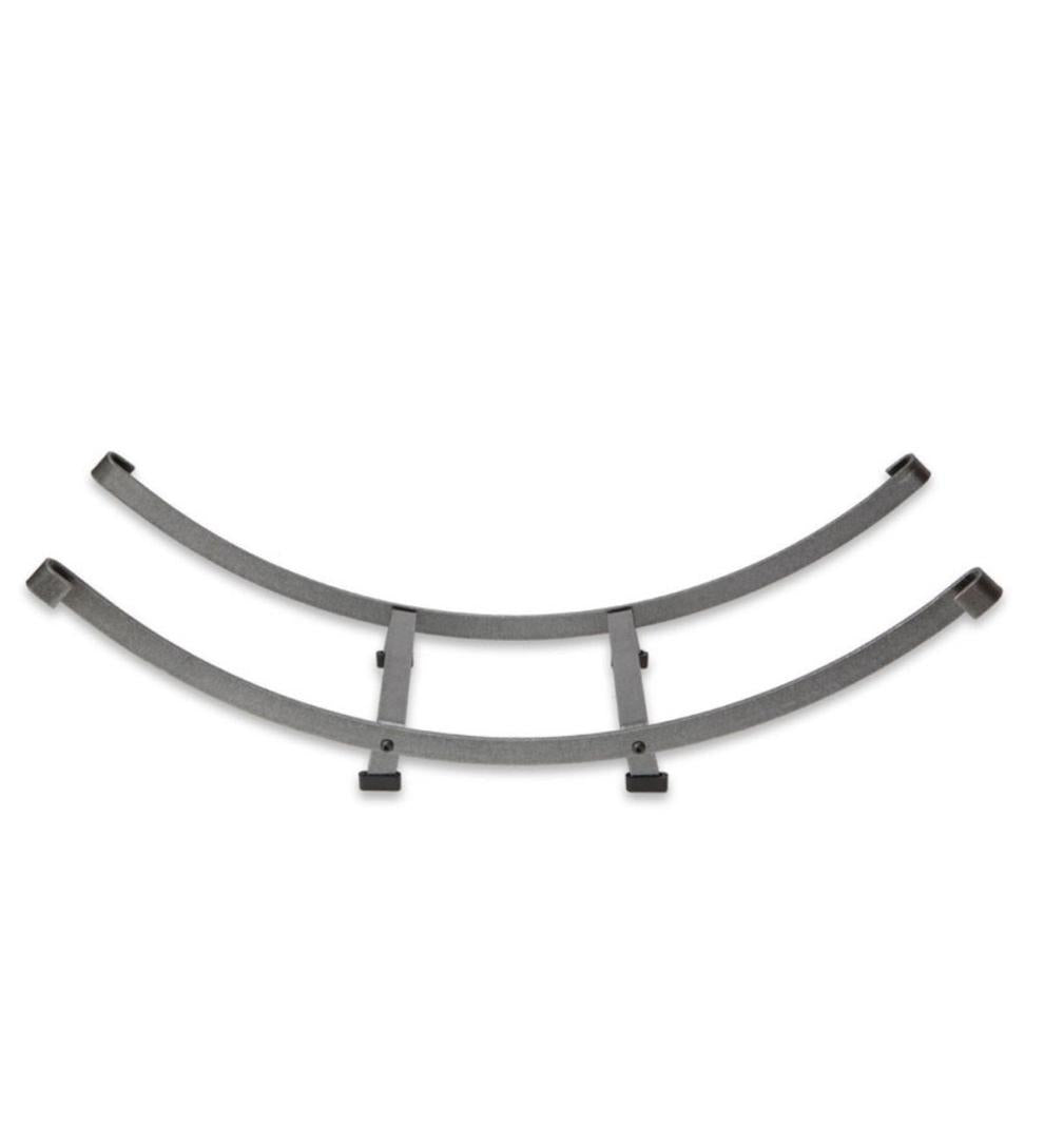 Plow &amp; Hearth Wood Storage &amp; Wood Racks | Fireplace &amp; Hearth American-Made Hammered Steel Arch Basket Log Rack