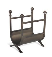 Plow &amp; Hearth Wood Storage &amp; Wood Racks | Fireplace &amp; Hearth Ball And Claw Wood Holder - Black
