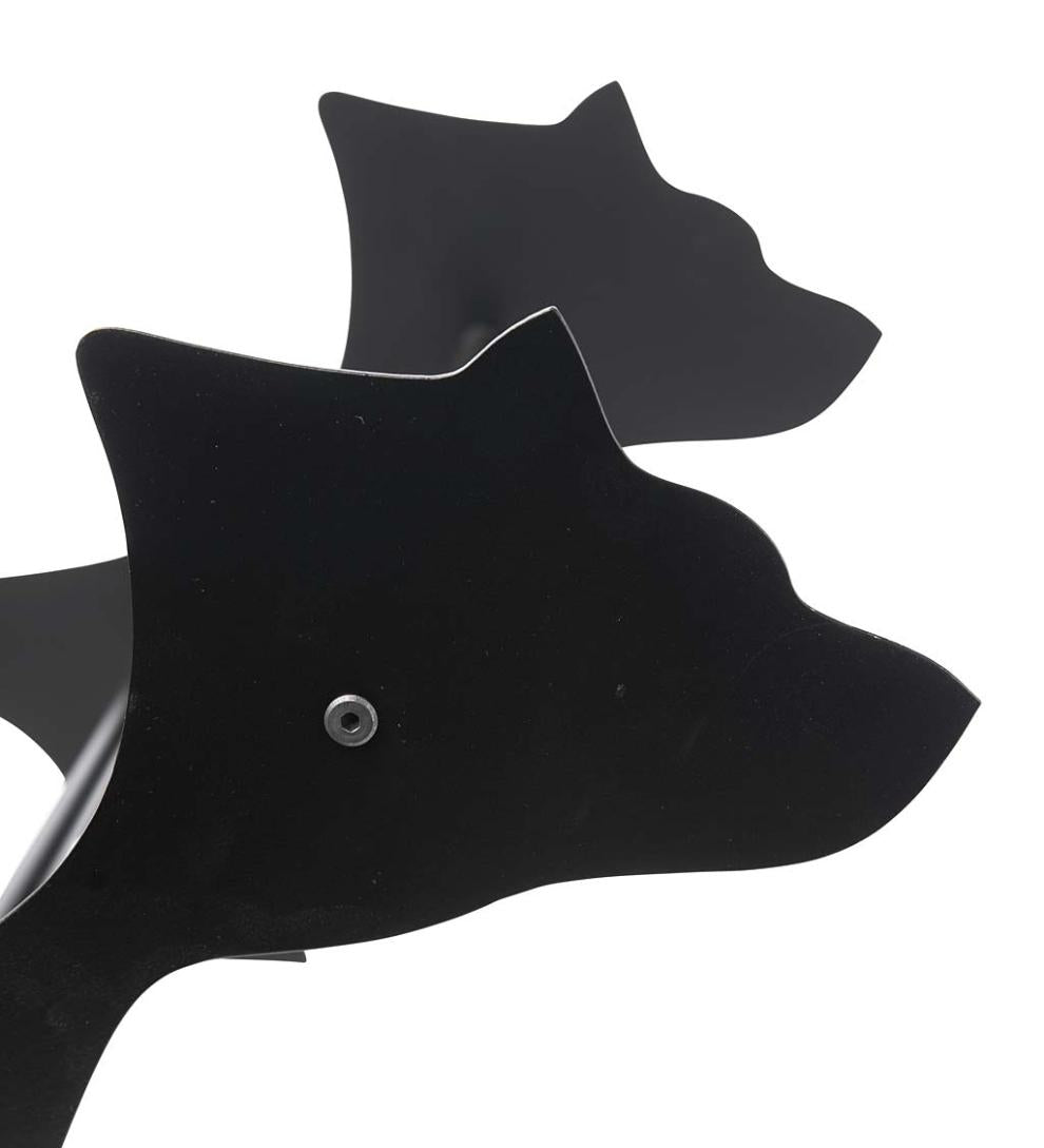 Plow &amp; Hearth Wood Storage &amp; Wood Racks | Fireplace &amp; Hearth Metal Bear Silhouette Log Holder