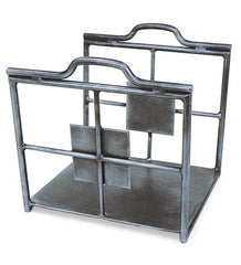 Plow &amp; Hearth Wood Storage &amp; Wood Racks | Fireplace &amp; Hearth Wrought Iron Wright Firewood Holder - Graphite