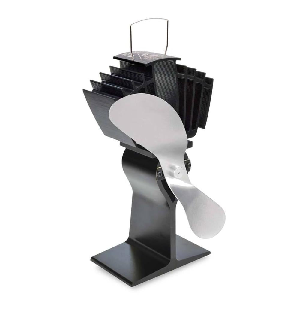 Plow &amp; Hearth Wood Stove Accessories | Fireplace &amp; Hearth Caframo Heat-Circulating Stove Powered Ecofans