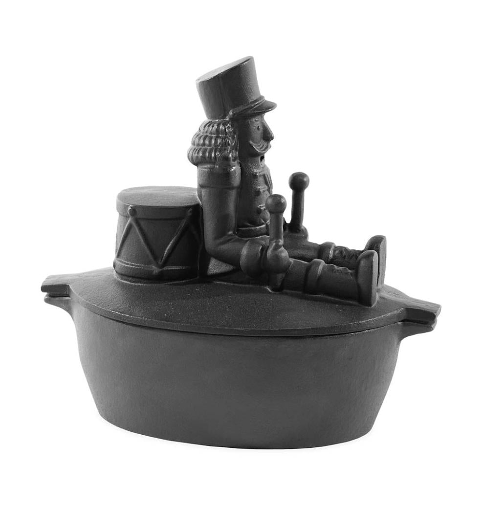 Plow &amp; Hearth Wood Stove Accessories | Fireplace &amp; Hearth Cast Iron Nutcracker Wood Stove Steamer