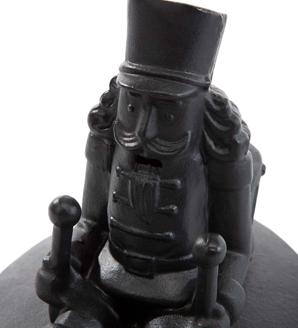 Plow &amp; Hearth Wood Stove Accessories | Fireplace &amp; Hearth Cast Iron Nutcracker Wood Stove Steamer