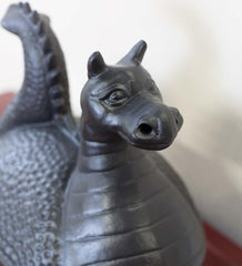 Plow &amp; Hearth Wood Stove Accessories | Fireplace &amp; Hearth Dragon Woodstove Steamer In Cast Iron - Black