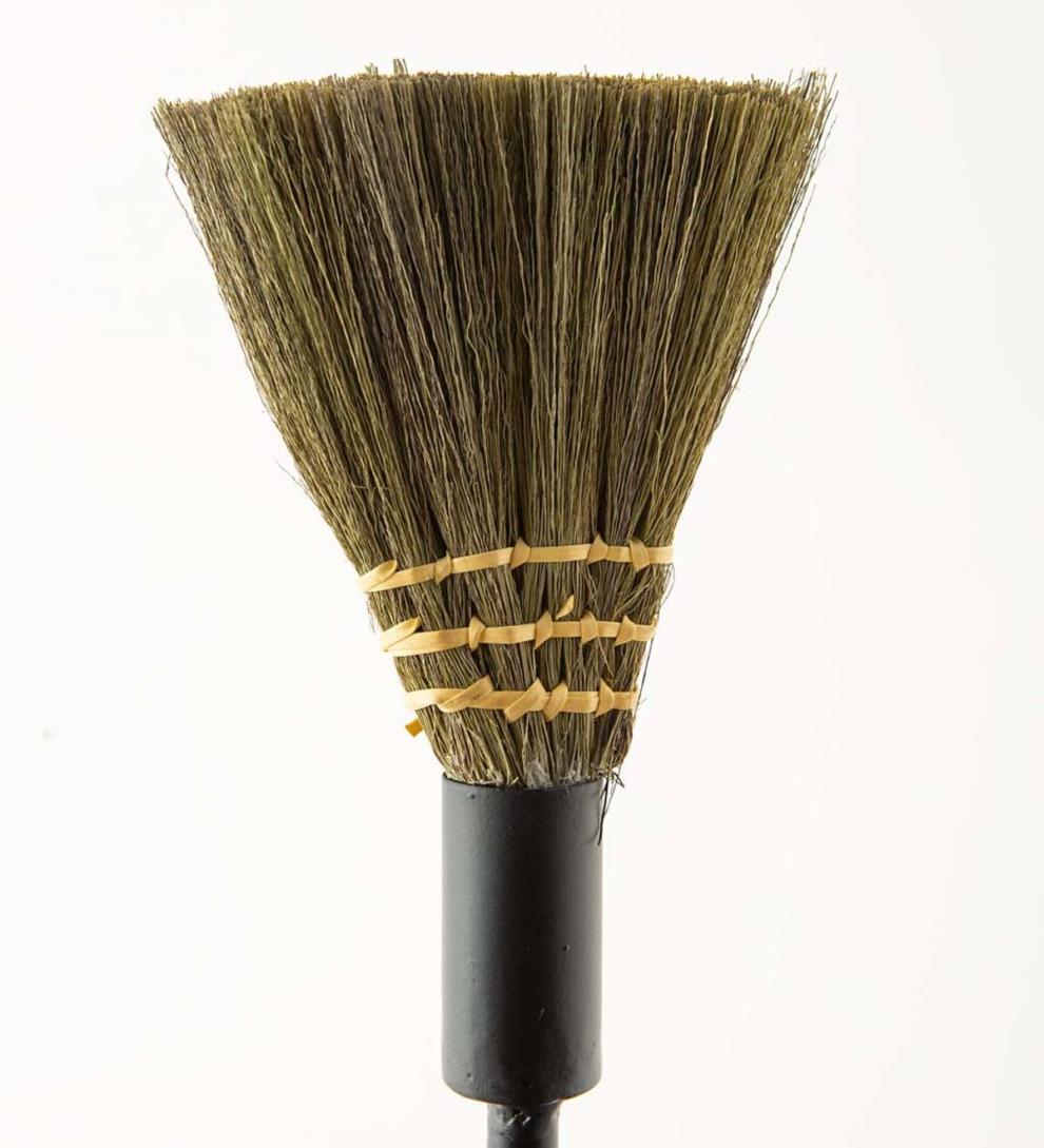 Plow &amp; Hearth Wood Stove Accessories | Fireplace &amp; Hearth Labrador Puppy Fireplace 3-Piece Tool Set With Fatwood Storage Space