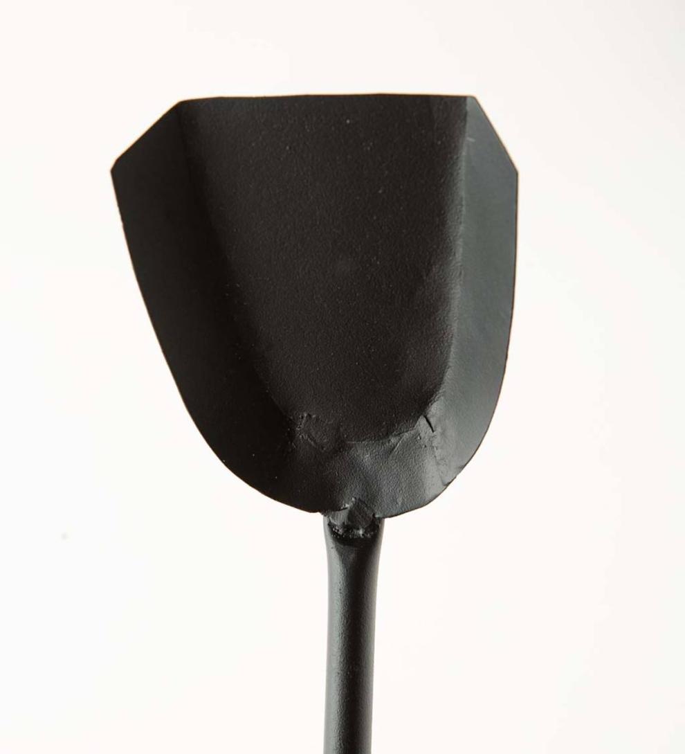 Plow &amp; Hearth Wood Stove Accessories | Fireplace &amp; Hearth Labrador Puppy Fireplace 3-Piece Tool Set With Fatwood Storage Space