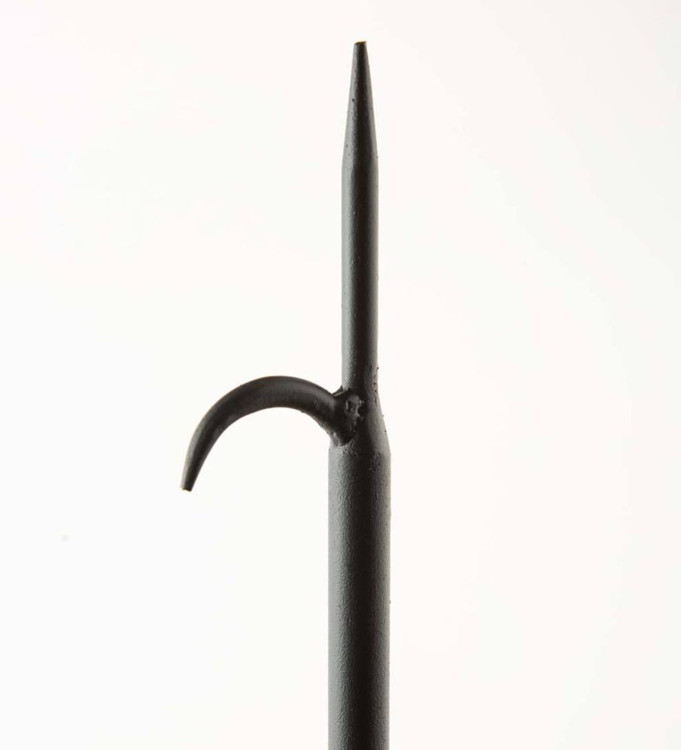 Plow &amp; Hearth Wood Stove Accessories | Fireplace &amp; Hearth Labrador Puppy Fireplace 3-Piece Tool Set With Fatwood Storage Space