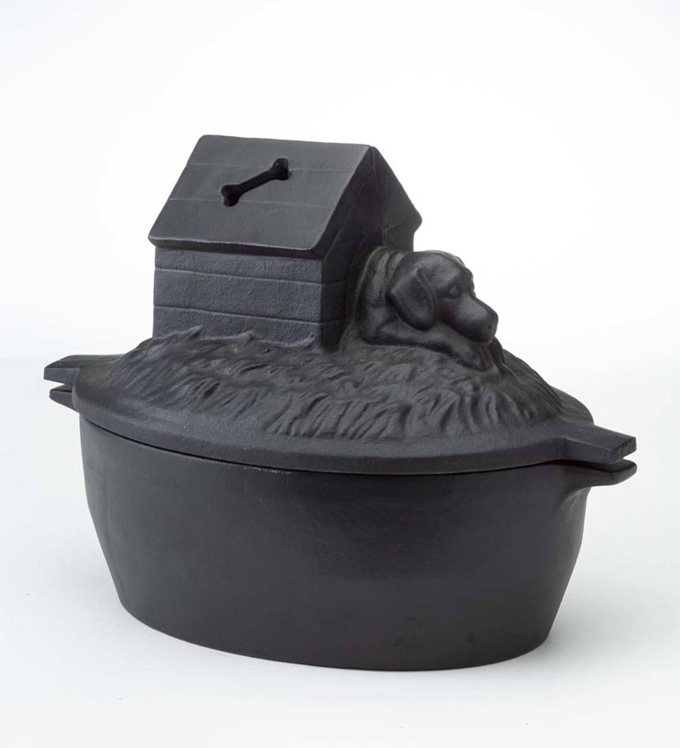 Plow &amp; Hearth Woodstove Steamers | Fireplace &amp; Hearth Cast Iron Dog House Wood Stove Steamer