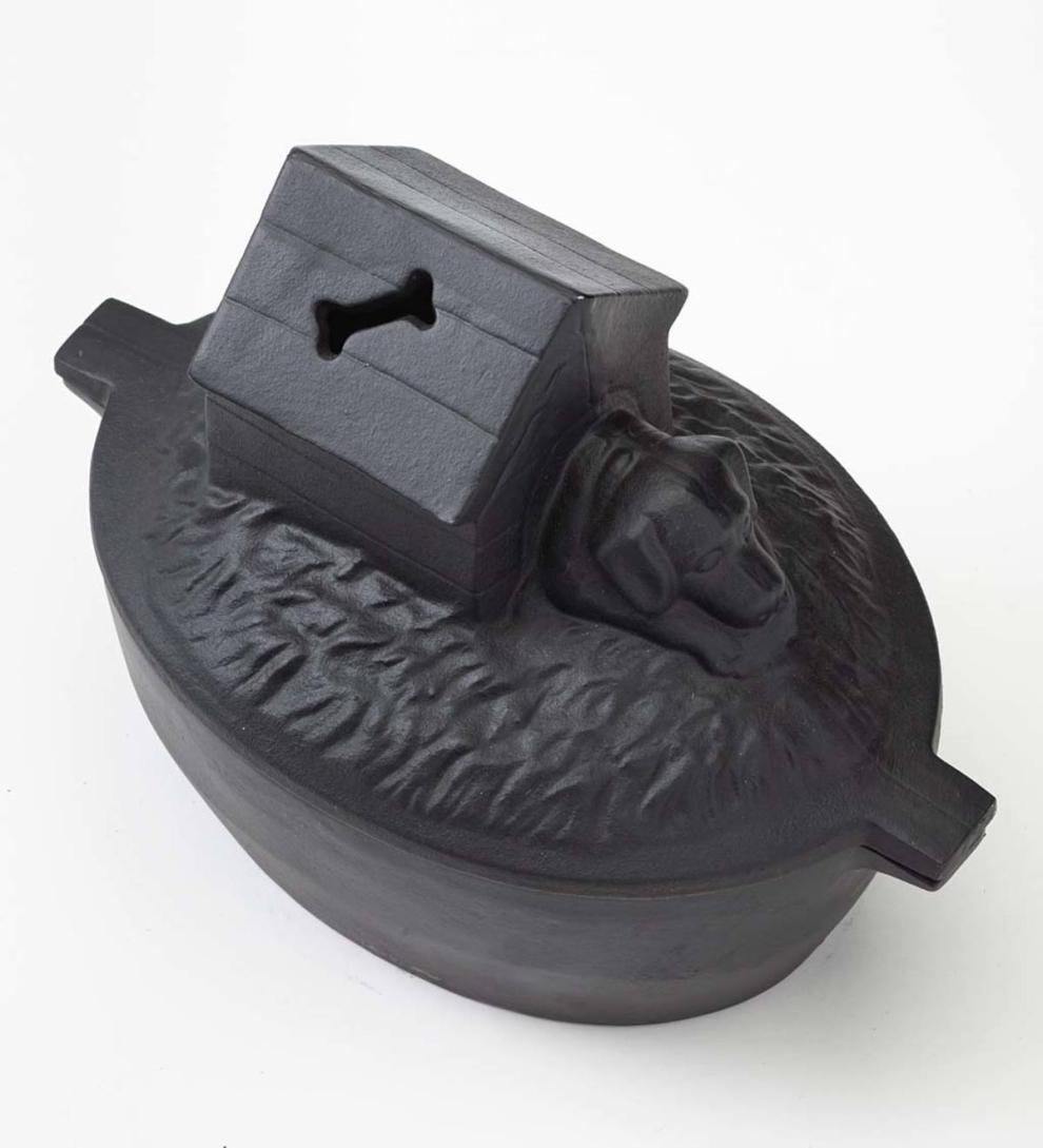 Plow &amp; Hearth Woodstove Steamers | Fireplace &amp; Hearth Cast Iron Dog House Wood Stove Steamer