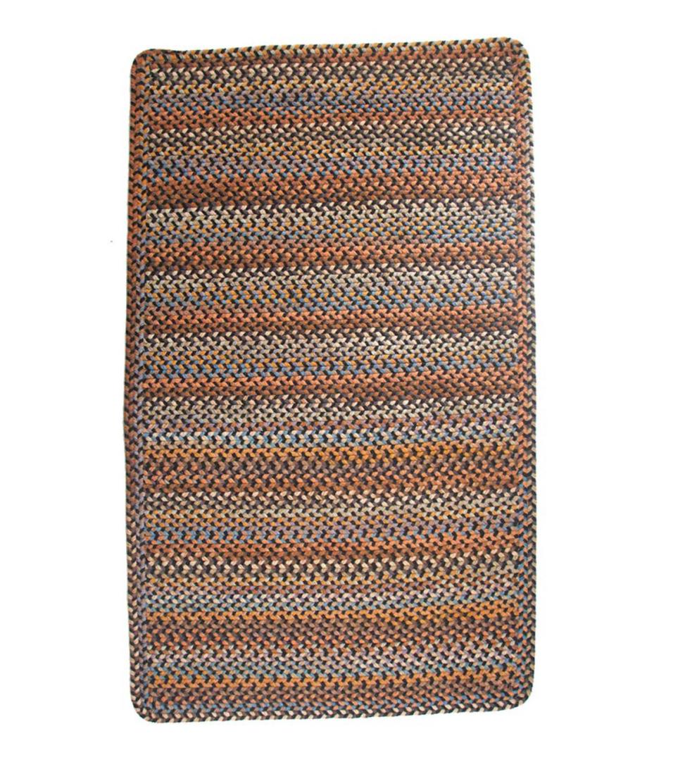 Plow &amp; Hearth Wool Rugs | Indoor Living Blue Ridge Rectangle Wool Braided Rugs