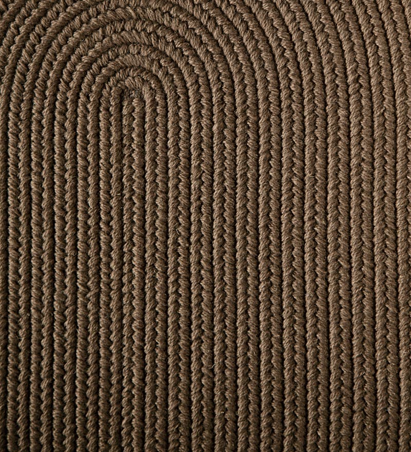 Plow &amp; Hearth Wool Rugs | Indoor Living Blue Ridge Wool Braided Oval Rugs, Made In Usa