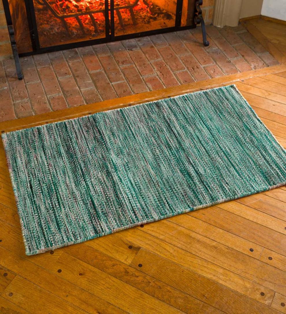 Plow &amp; Hearth Wool Rugs | Indoor Living Hand-Tufted Wool Fairfax Rug