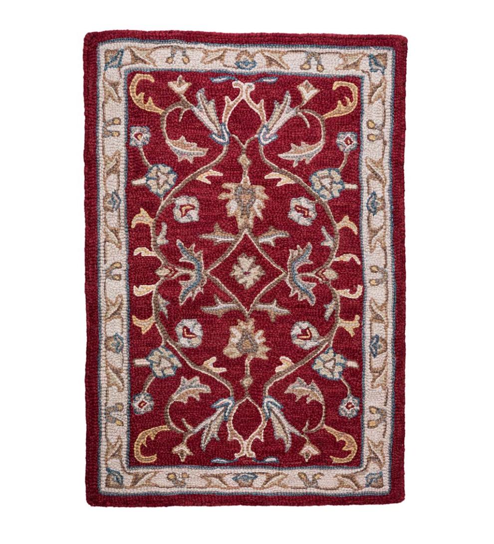 Plow &amp; Hearth Wool Rugs | Indoor Living Mclean Wool Rug