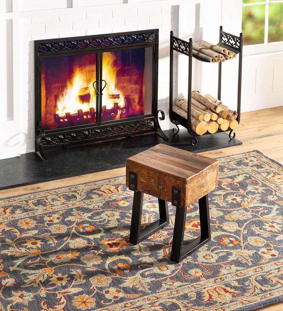 Plow &amp; Hearth Wool Rugs | Indoor Living Mclean Wool Rug