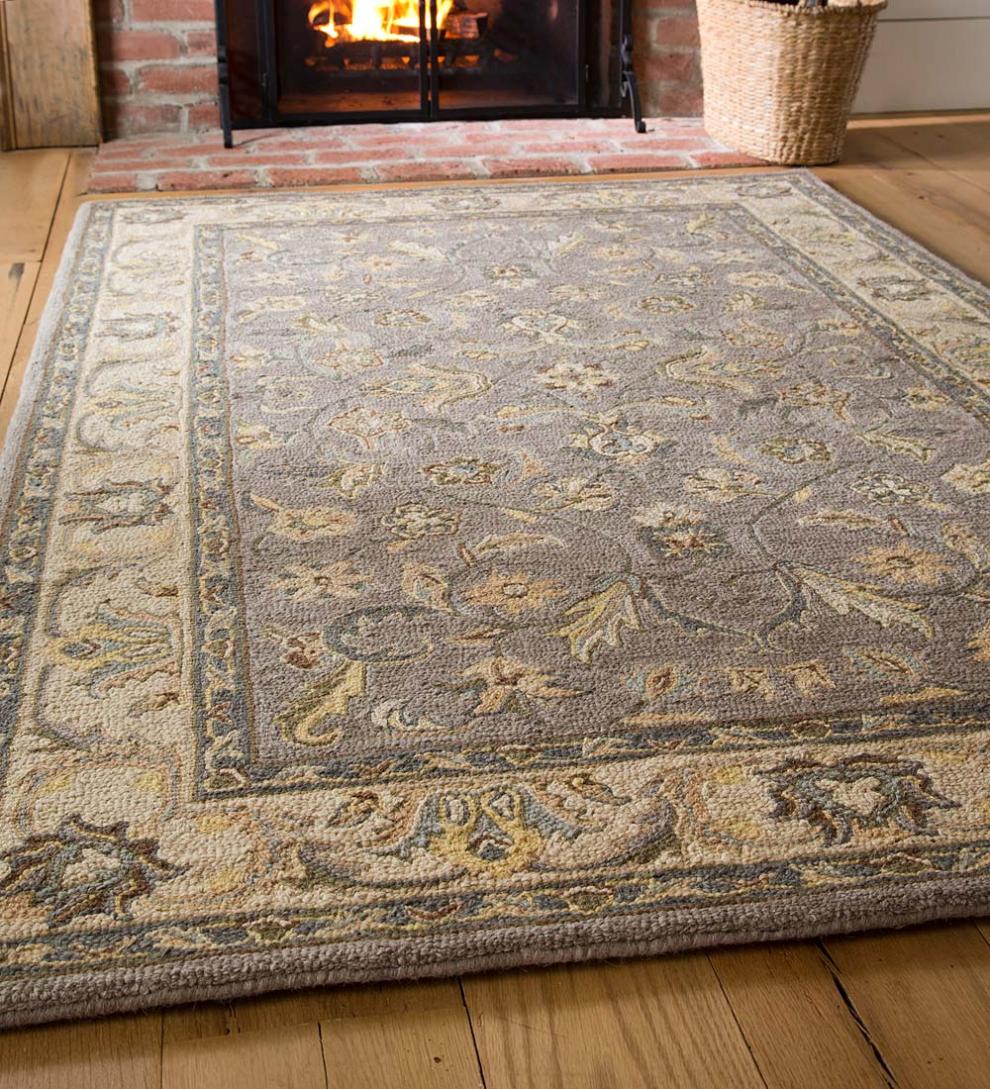 Plow &amp; Hearth Wool Rugs | Indoor Living Mclean Wool Rug