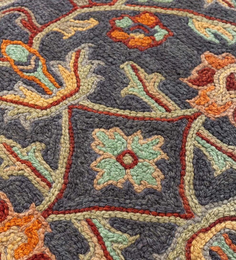 Plow &amp; Hearth Wool Rugs | Indoor Living Mclean Wool Rug