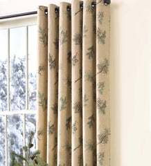 Plow &amp; Hearth Insulated Curtains | Indoor Living Thermalogic&amp;Trade; Insulated Peaceful Pine Grommet-Top Curtains