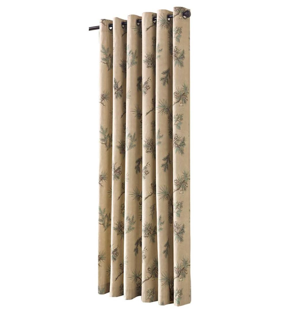 Plow &amp; Hearth Insulated Curtains | Indoor Living Thermalogic&amp;Trade; Insulated Peaceful Pine Grommet-Top Curtains