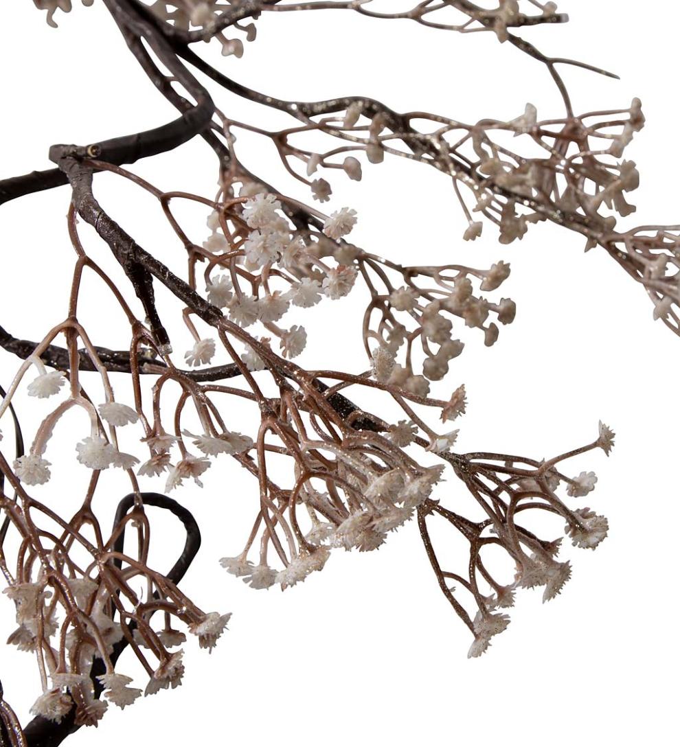 Plow &amp; Hearth Home Accents | Indoor Living Indoor/Outdoor Lighted Baby'S Breath Garland With Timer